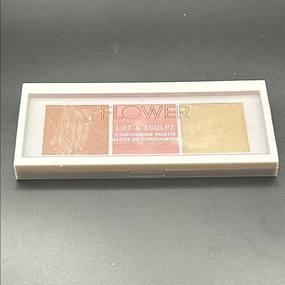 Flower Lift & Sculpt Contour Palette — Peach & Gold Shades